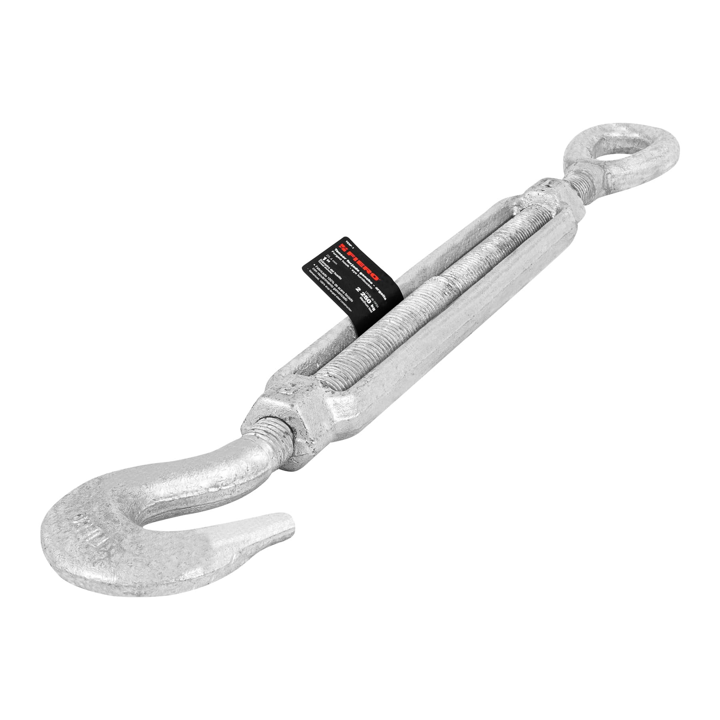 Tensor forjado,1",gancho-argolla