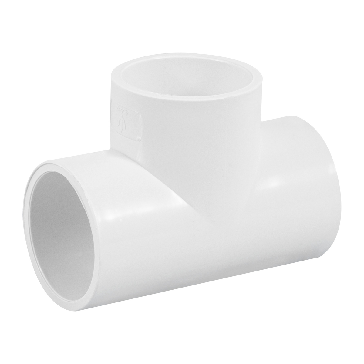 Tee sencilla de PVC, 1-1/4"