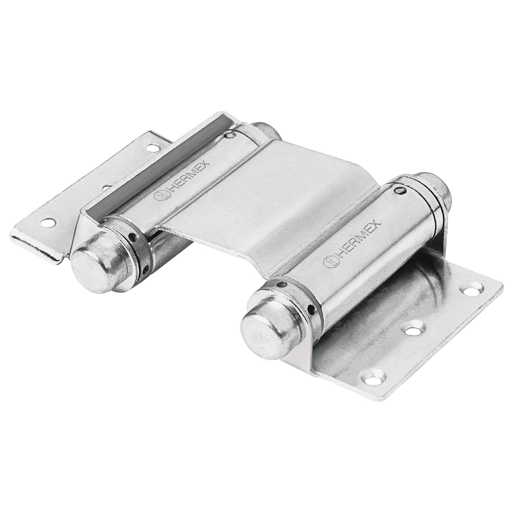 Bisagra doble acción 3", cromo