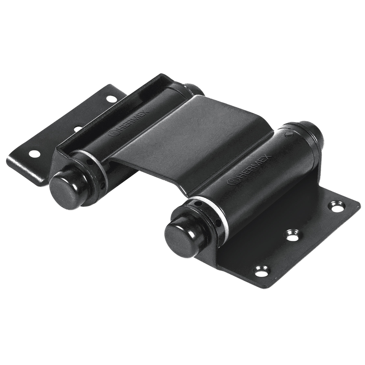 Bisagra doble acción 3", negra