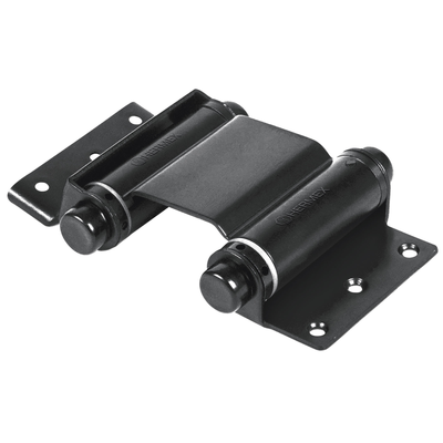 Bisagra doble acción 3", negra