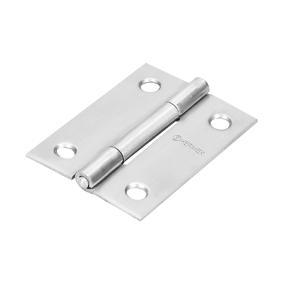 Bisagra rectangular 2", acero inoxidable