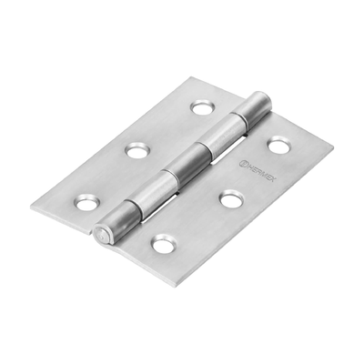 Bisagra rectangular 2-1/2", acero inoxidable