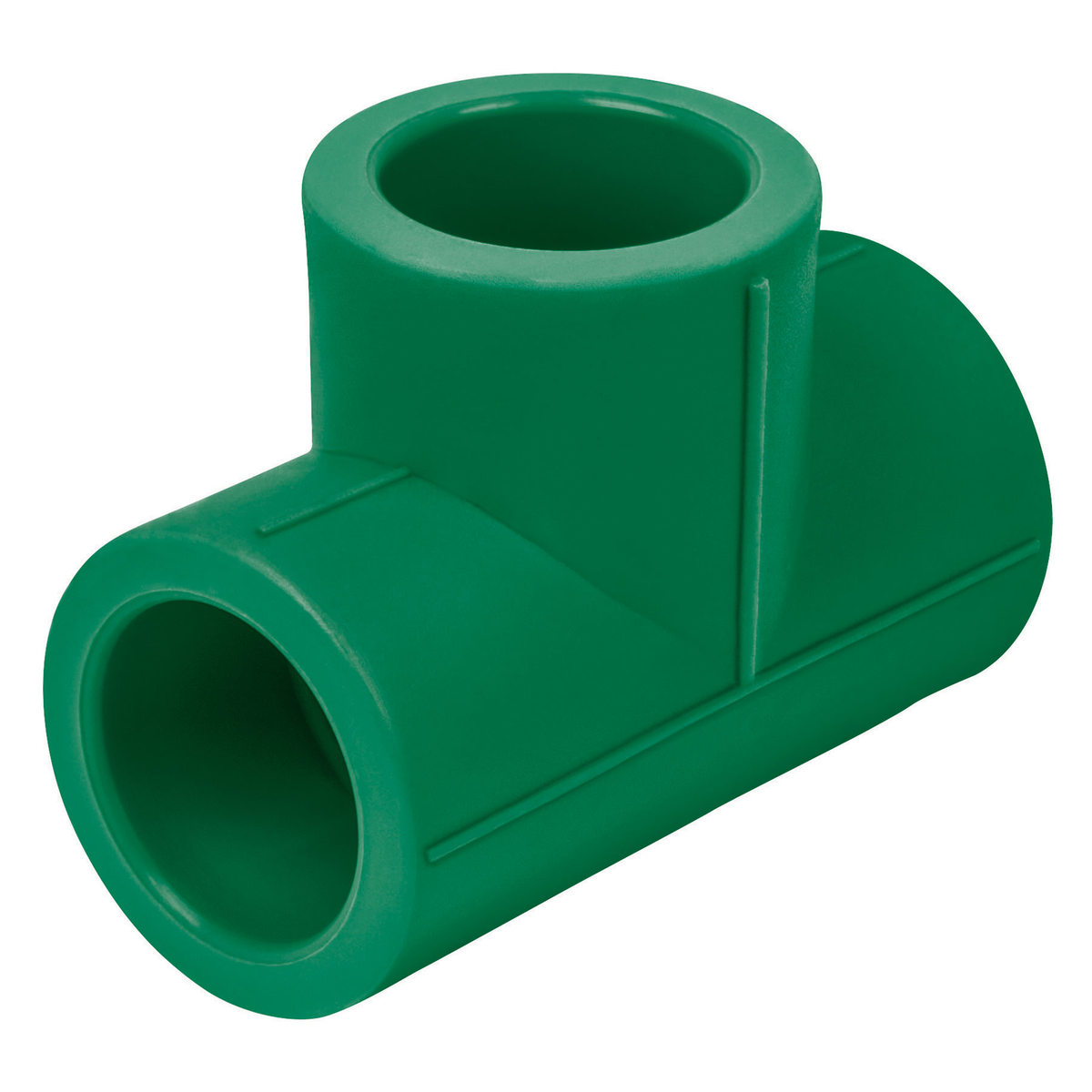 Tee de PPR sencilla, 3/4", 25mm