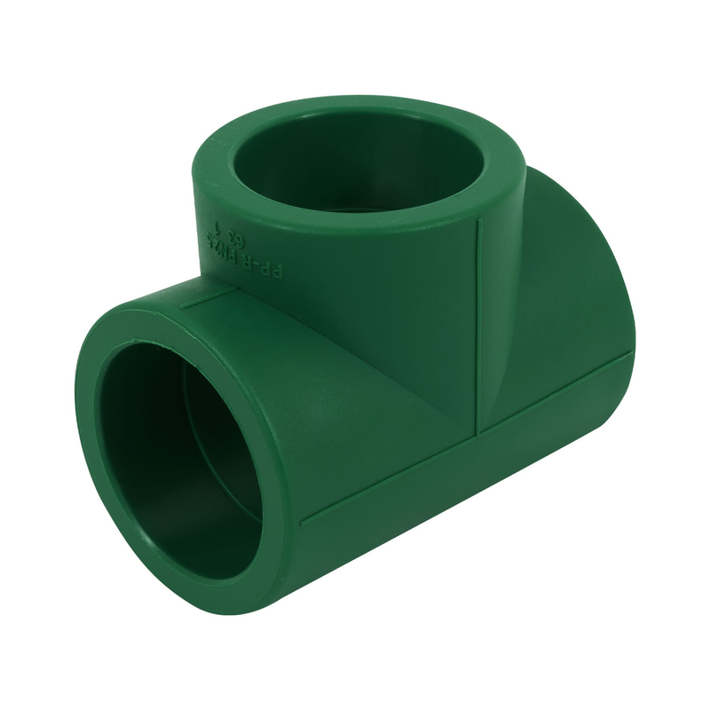 Tee de PPR sencilla, 2", 63mm