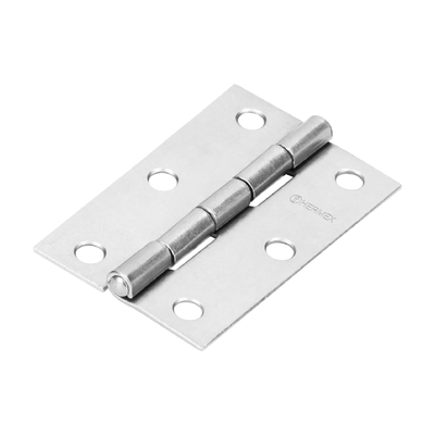Bisagra rectangular 2-1/2", acero pulido