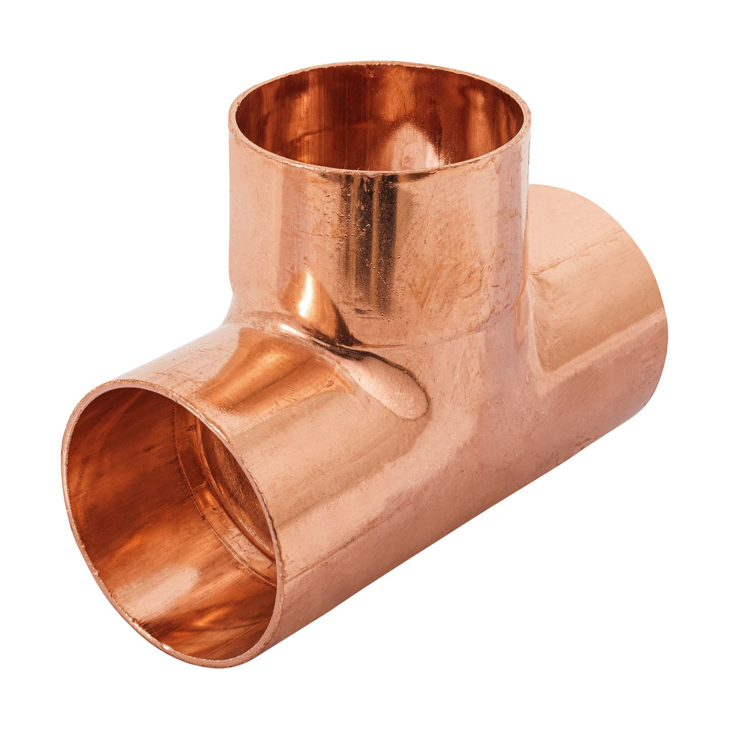 Tee de cobre sencilla 2"