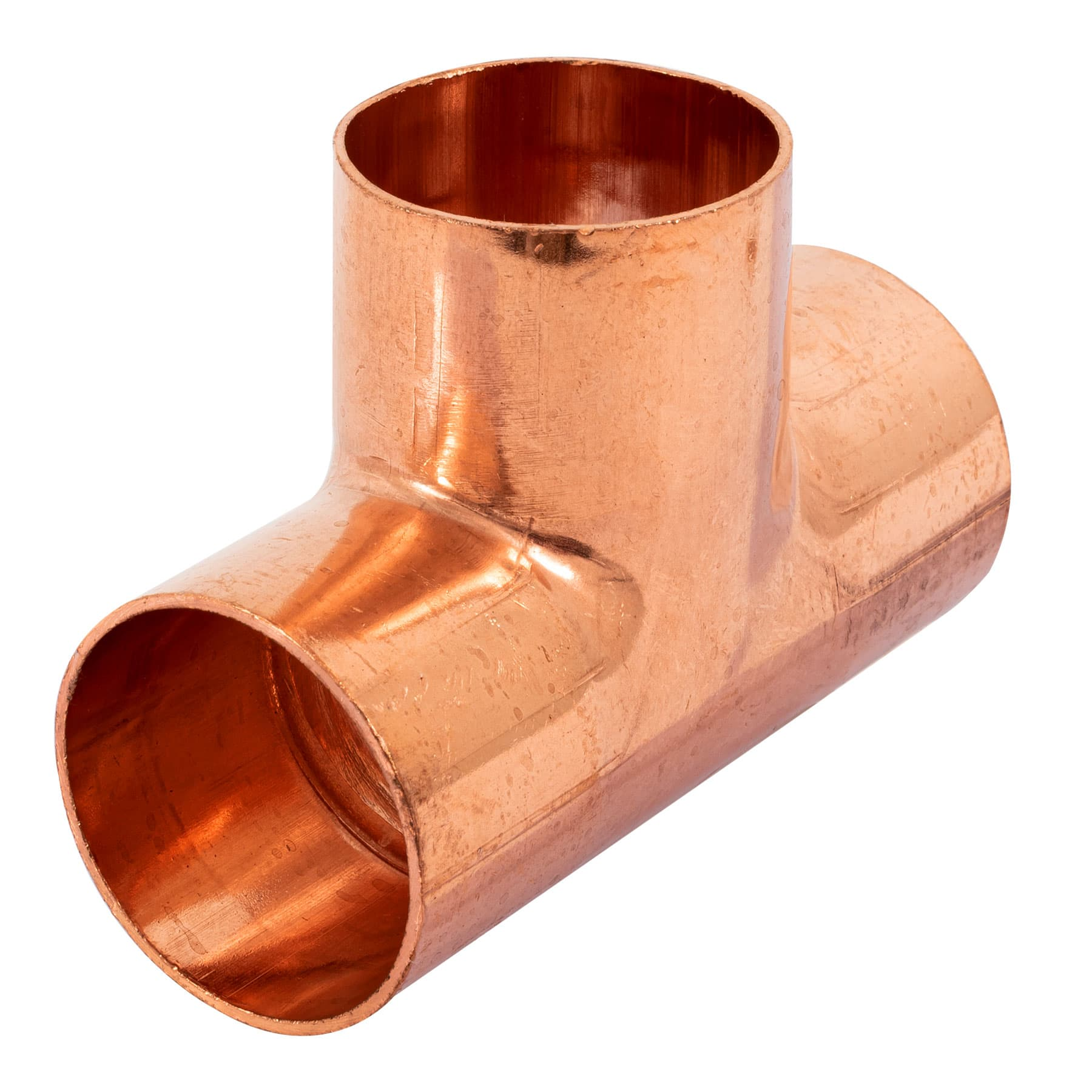 Tee de cobre sencilla 1-1/4"