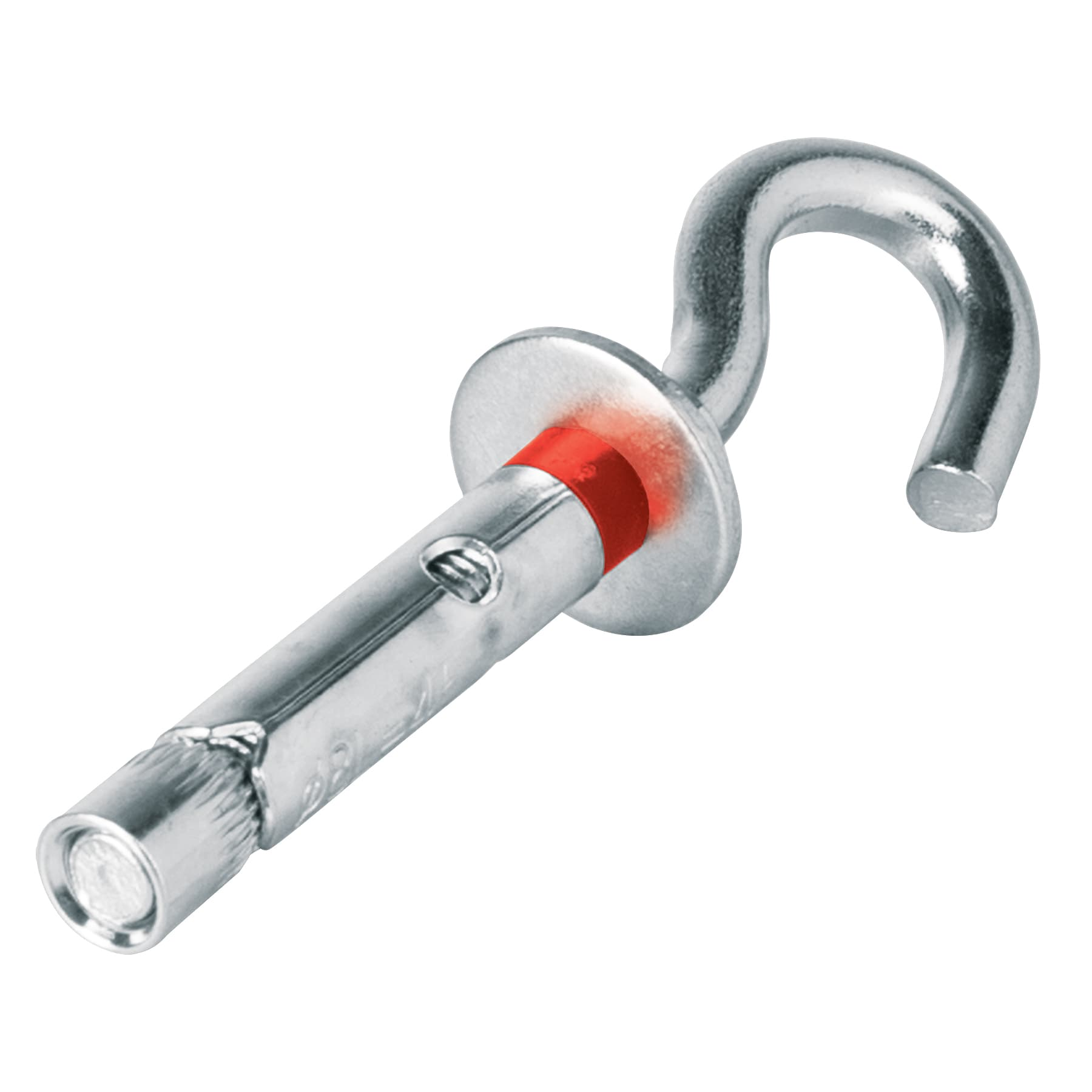 Taquete expansivo con armella abierta, 8X45 mm, bolsa 4 pzas