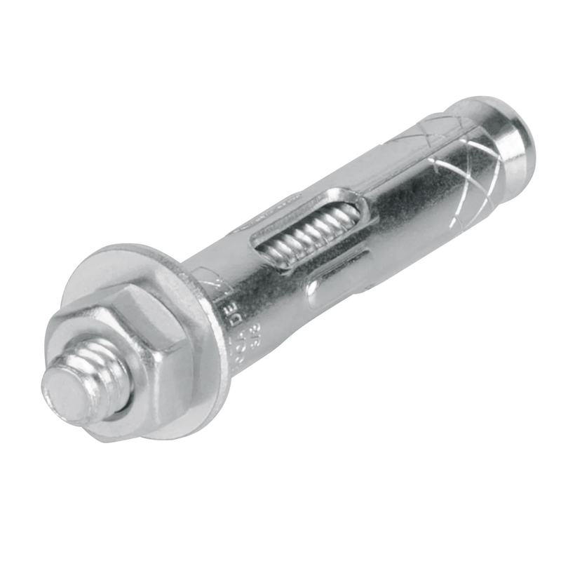 Taquete de expansión, 1/4" con tornillo, bolsa 4 pzas