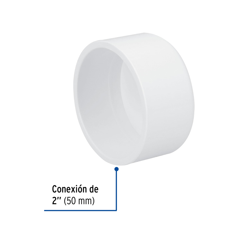 Tapón de PVC 2", FOSET