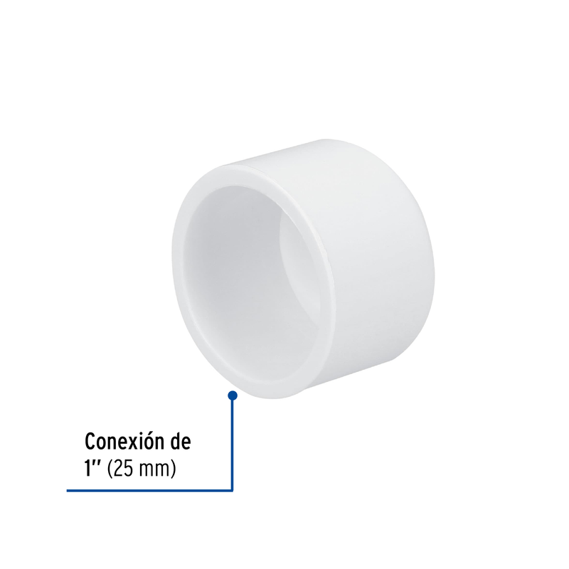 Tapón de PVC, 1"