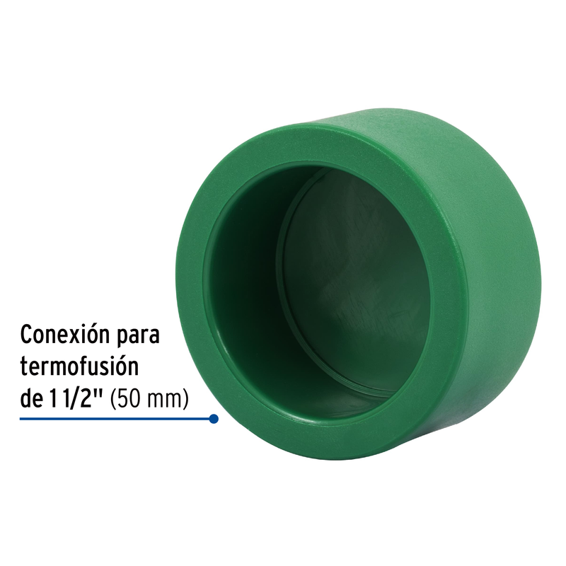Tapon de PPR, 1-1/2", 50mm