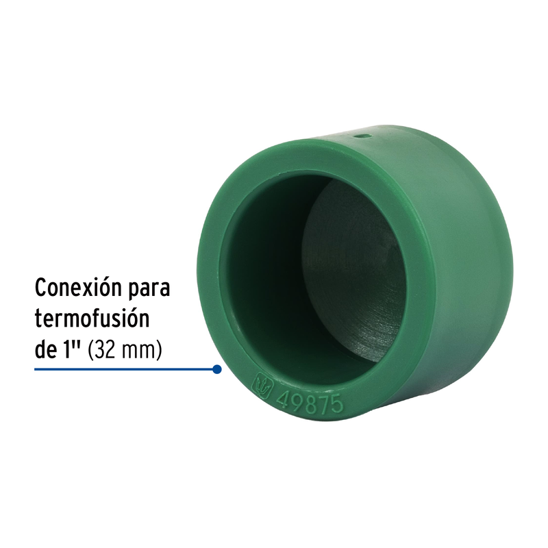 Tapón de PPR, 1", 32mm