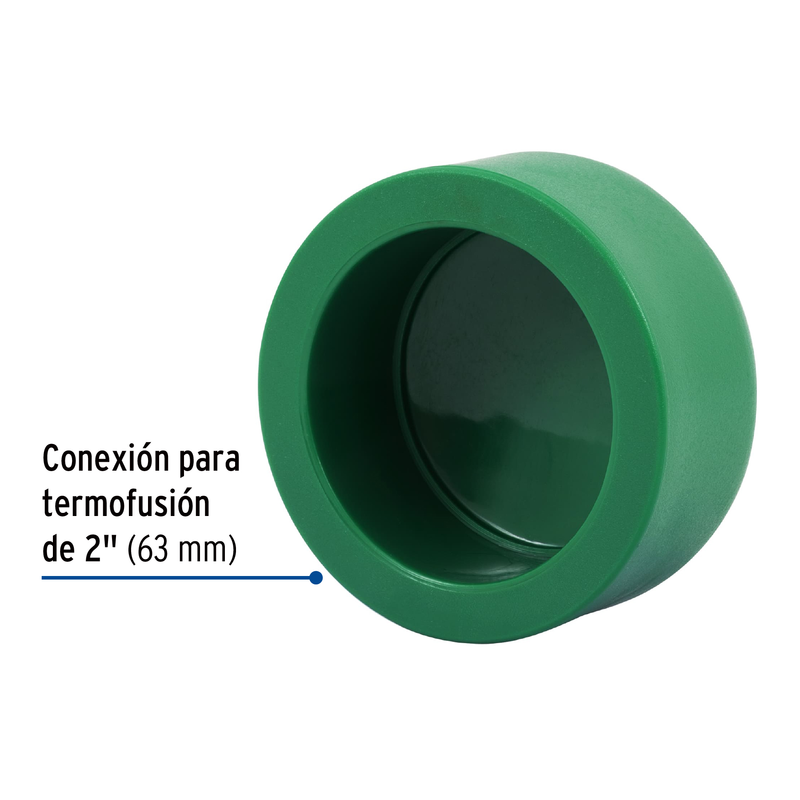 Tapon de PPR,  2", 63mm