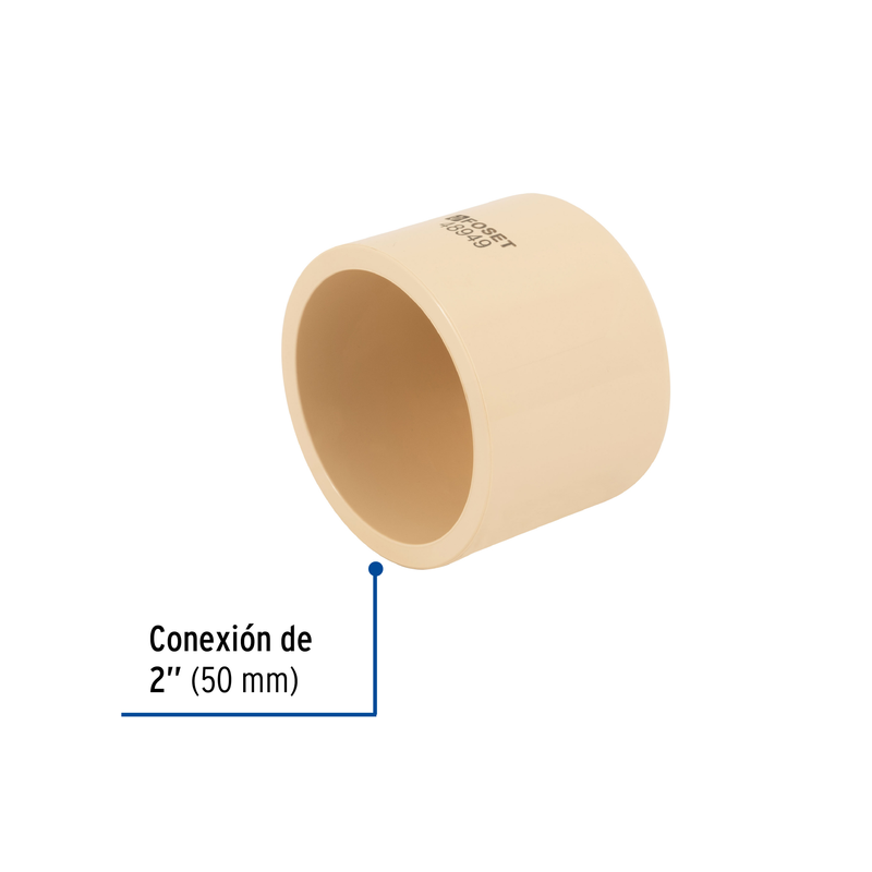 Tapón de CPVC 2", FOSET