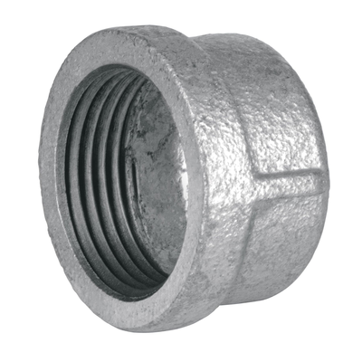 Tapón capa, acero galvanizado, 3/4"