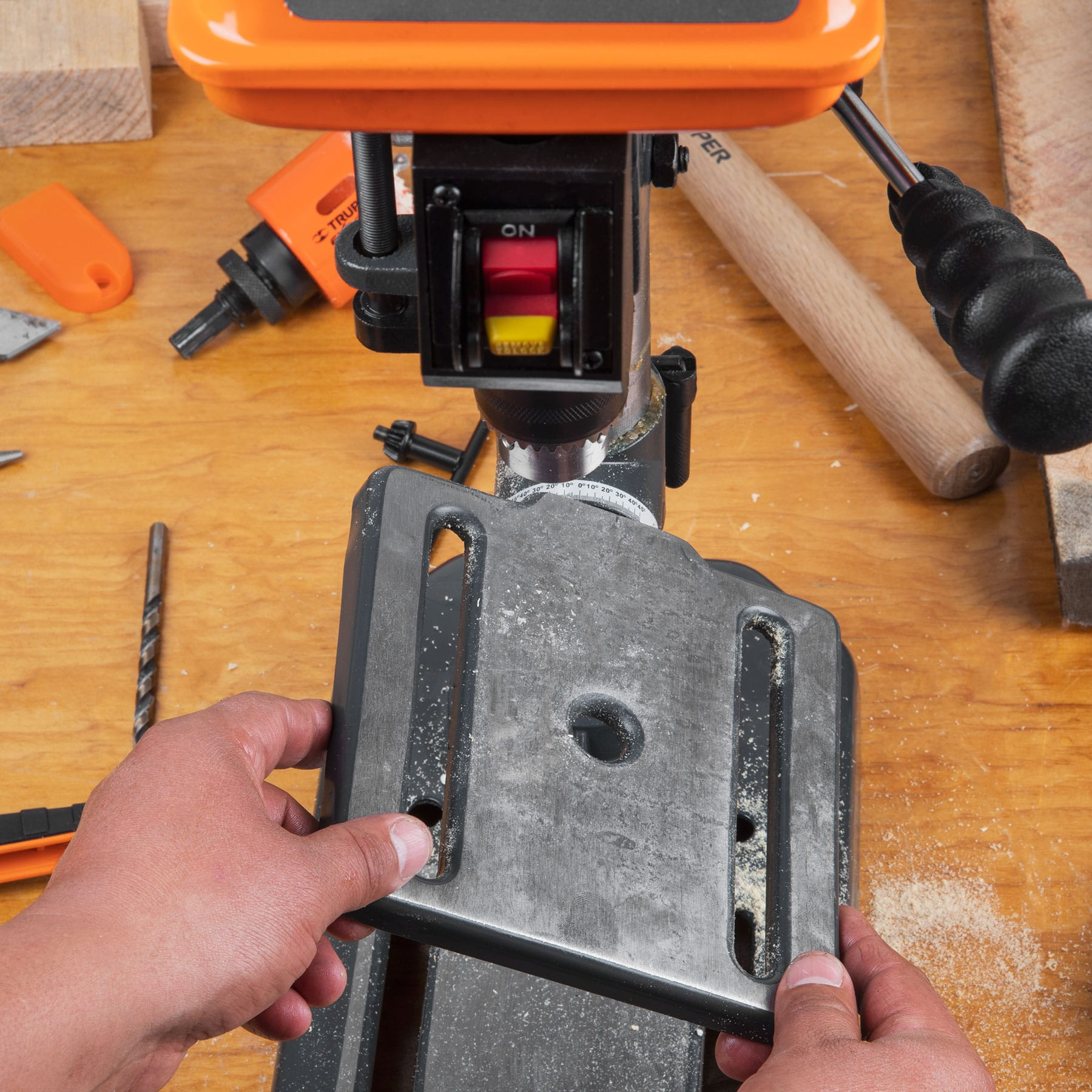 Taladro de piso 1/2 x 8"