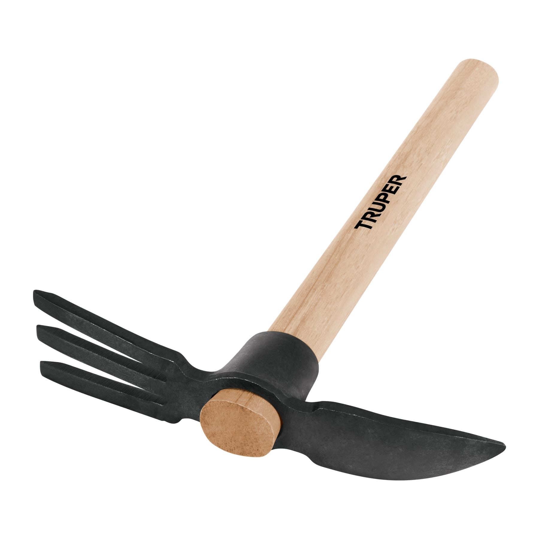 Talacho jardinero, mango de madera, 16"