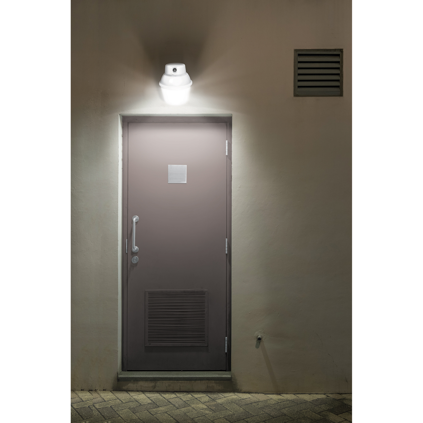 Suburbano estándar de policarbonato, con fotocelda, sin foco