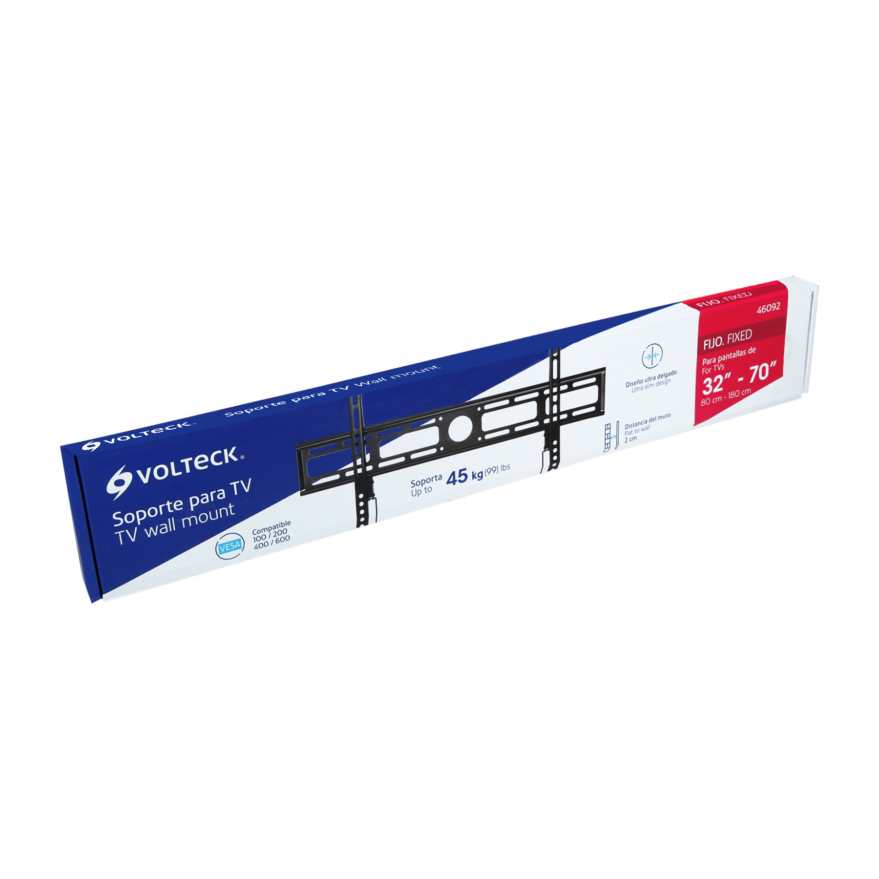 Soporte para TV, fijo, 32"-70"