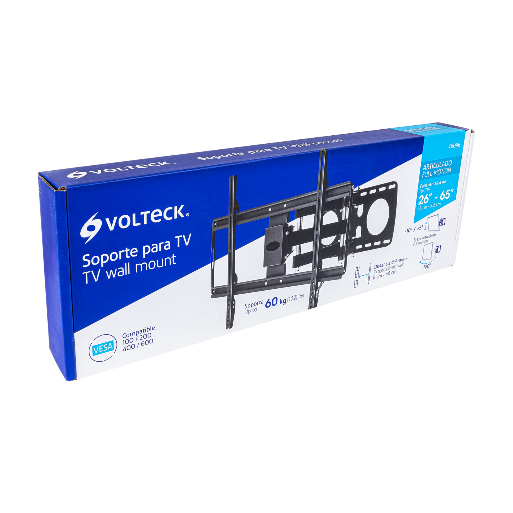 Soporte para TV, articulado, 26"-65"