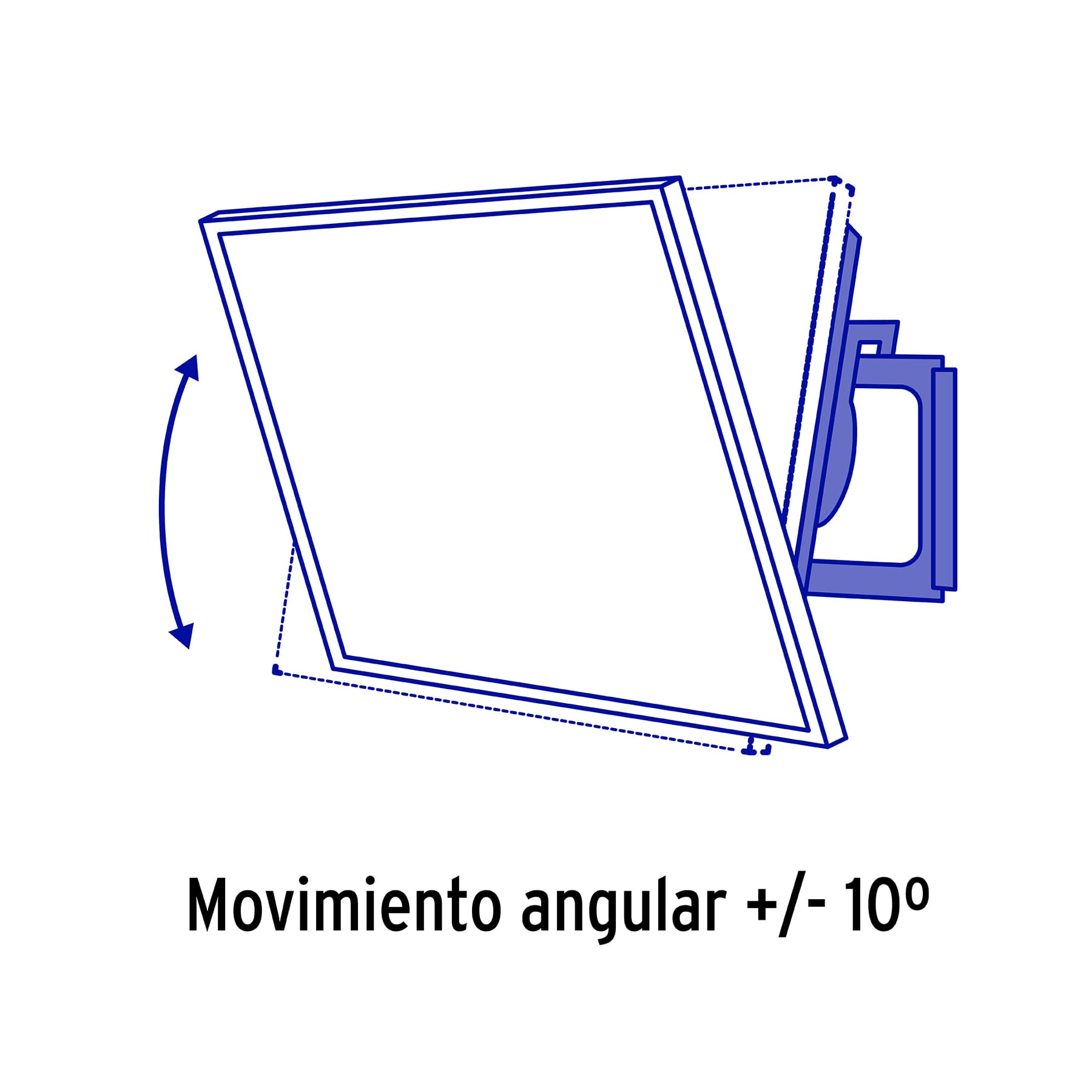 Soporte para TV con inclinación ajustable, 26"-65"