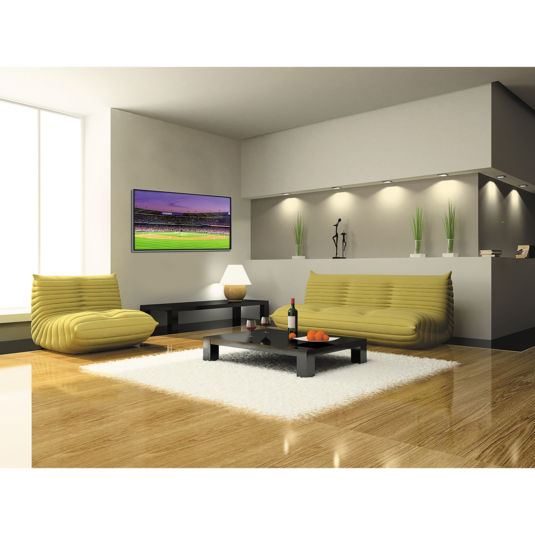 Soporte para TV con inclinación ajustable, 26"-65"