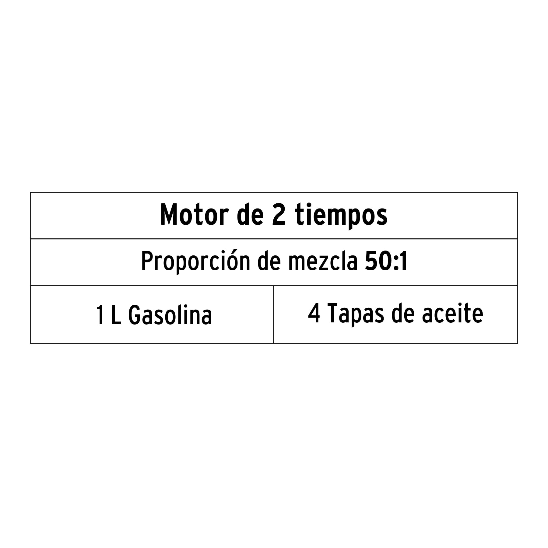 Sopladora a gasolina, 26 cc