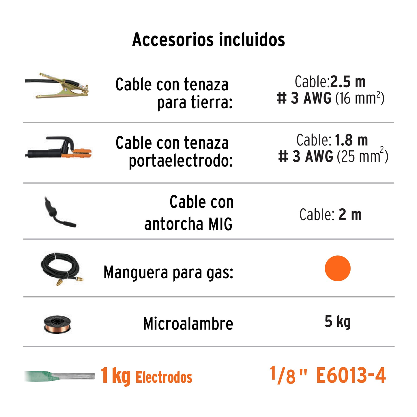Soldadora multiproceso de 250 Amp