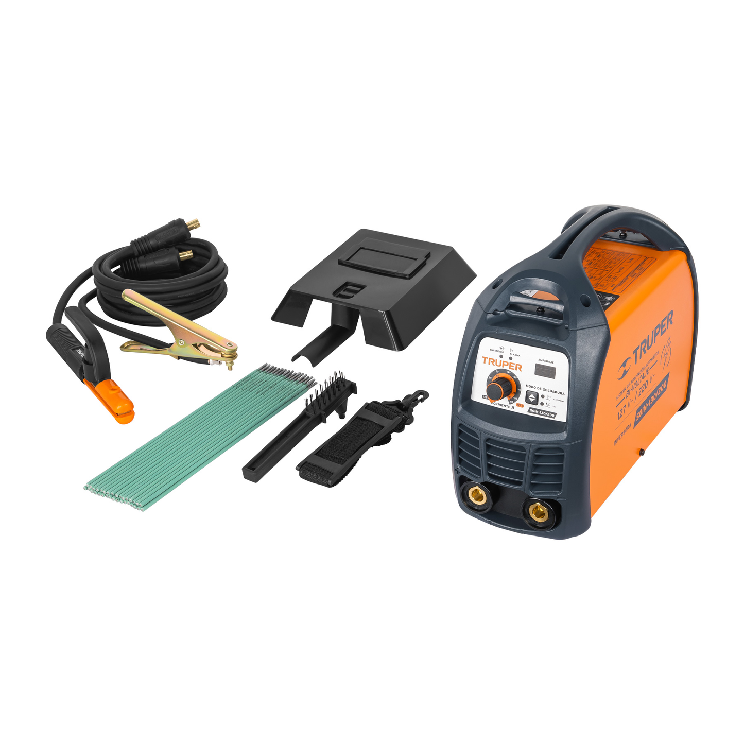 Soldadora inversora, 200 A, 127 V/220 V