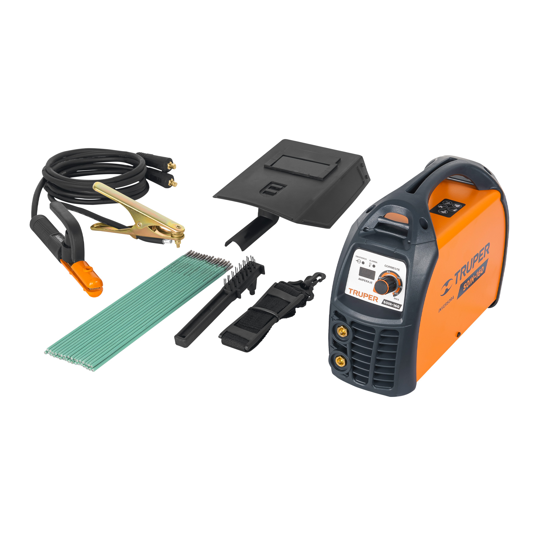 Soldadora inversora, 160 A, 220 V