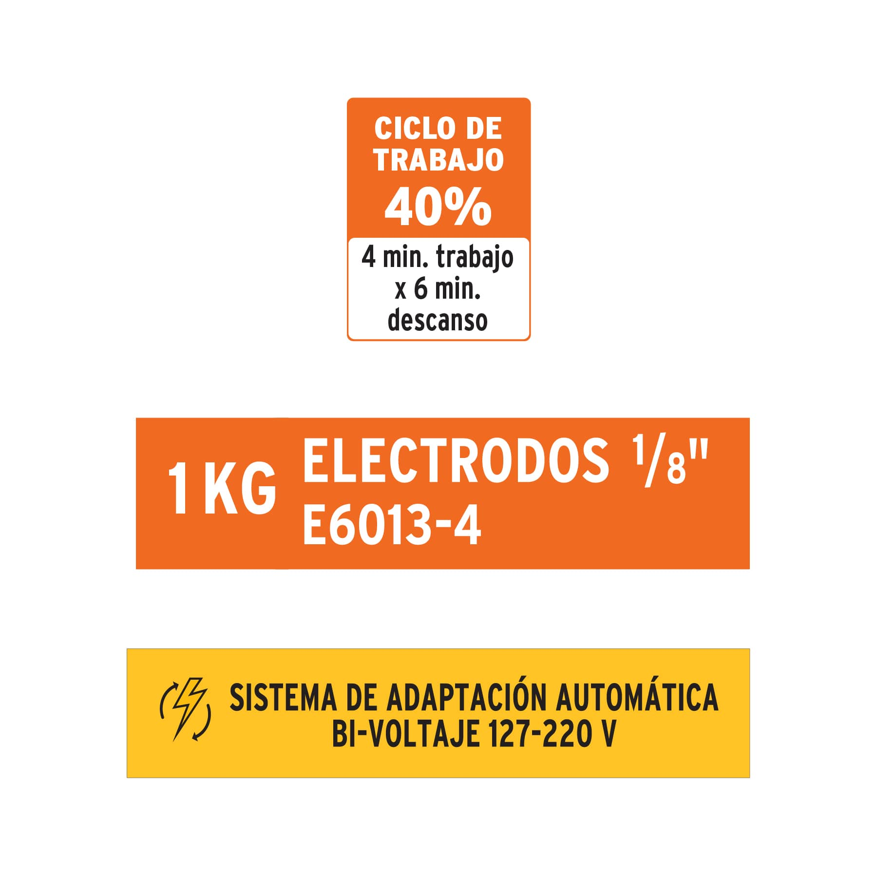Soldadora inversora, 160 A, 127 V/220 V
