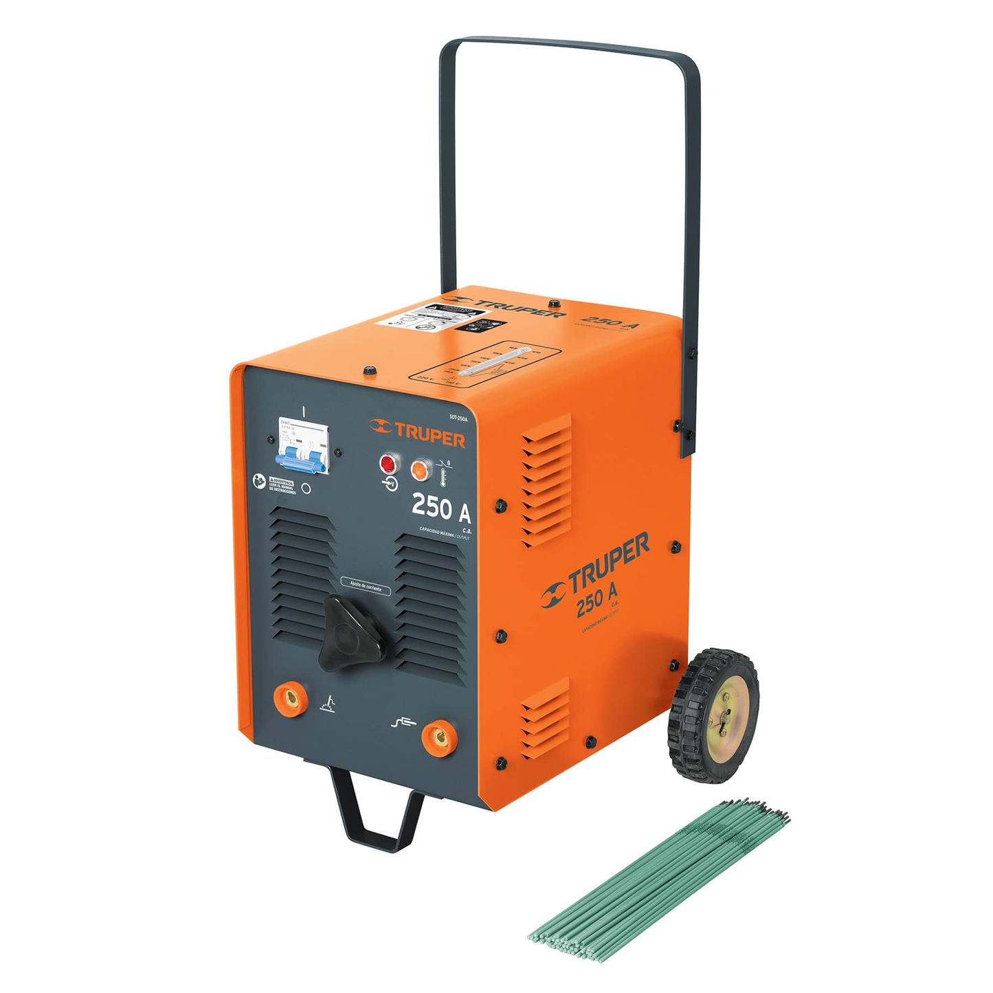 Soldadora de arco eléctrico, corriente alterna 210 A