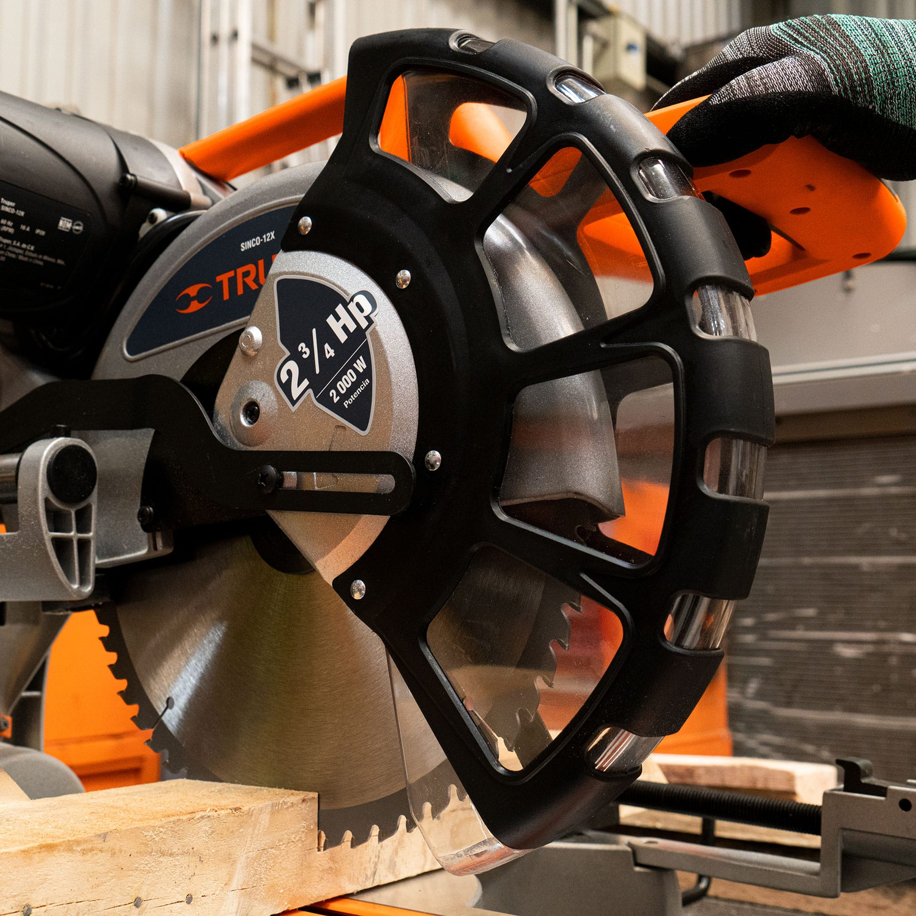 Sierra de inglete para corte en madera, 12", telescópica sustituto 103235