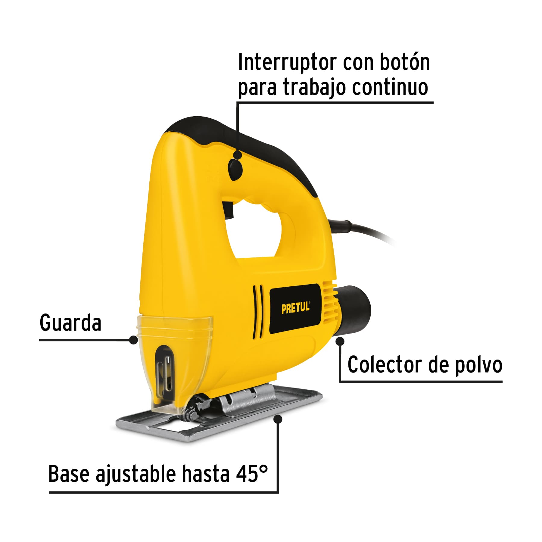 Sierra caladora, 400W, Pretul sustituto 29003