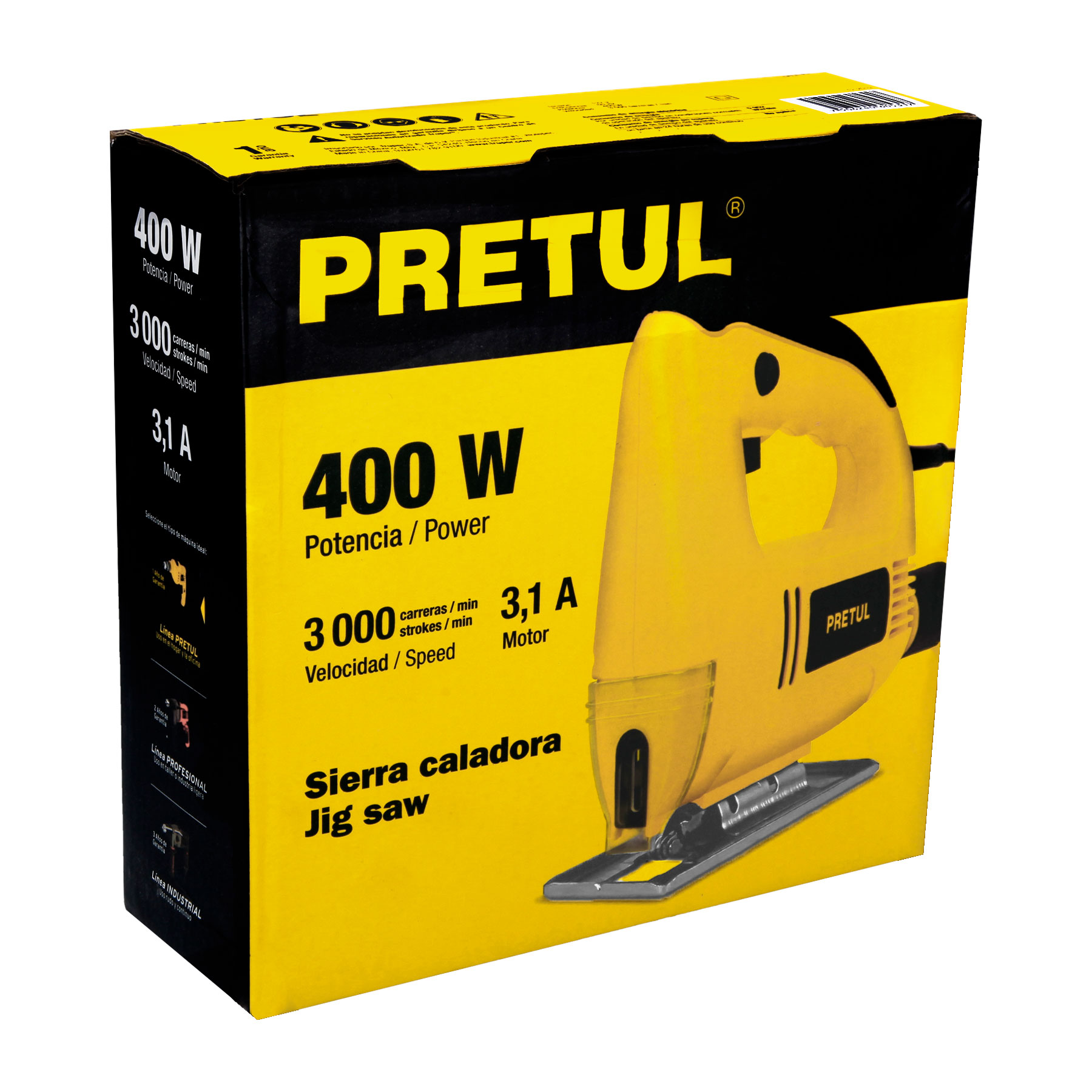 Sierra caladora, 400W, Pretul sustituto 29003