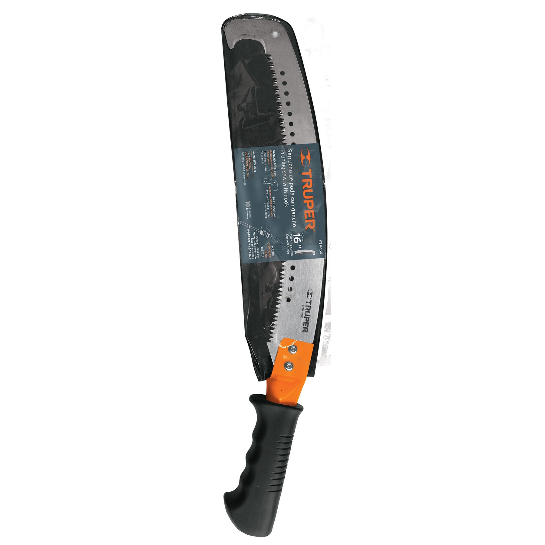 Serrucho de poda 16", con gancho, 5 DPP