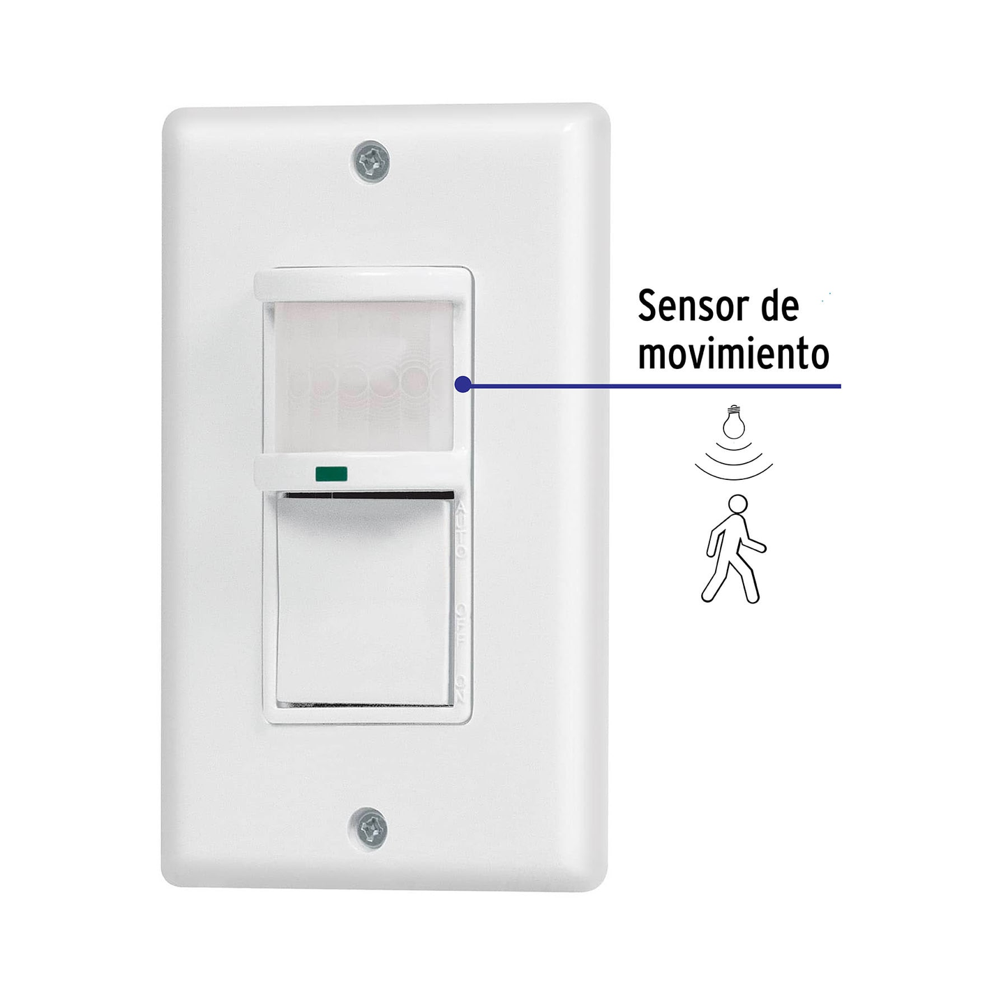 Sensor de movimiento, línea Classic, Volteck