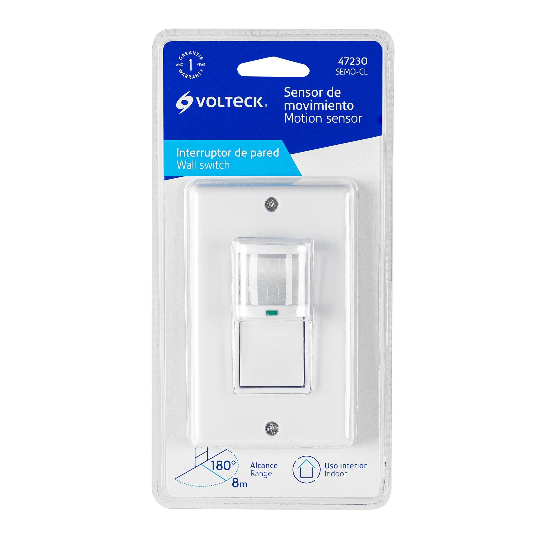 Sensor de movimiento, línea Classic, Volteck