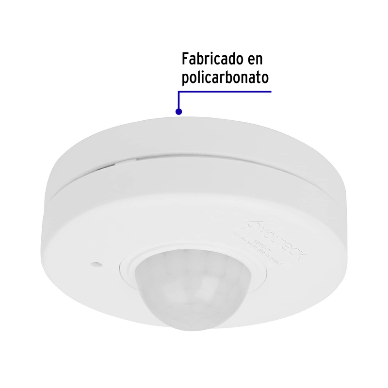 Sensor de movimiento para interior, línea Classic, Volteck