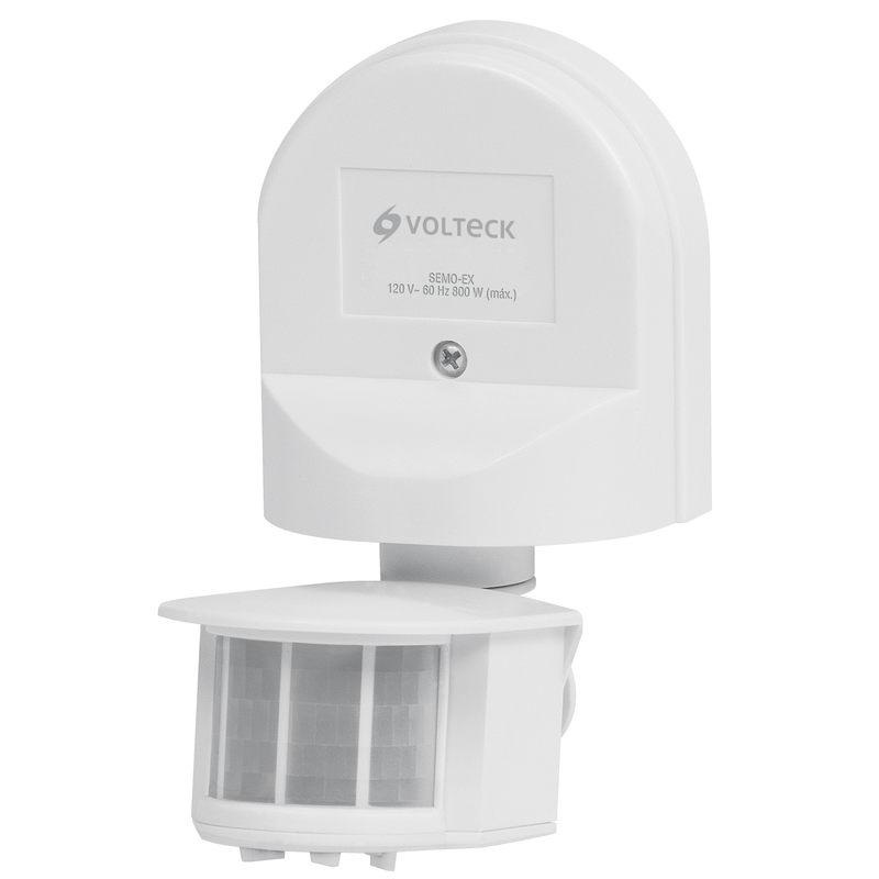 Sensor de movimiento para exterior, línea Classic, Volteck