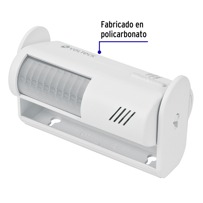 Sensor de movimiento con alarma y timbre
