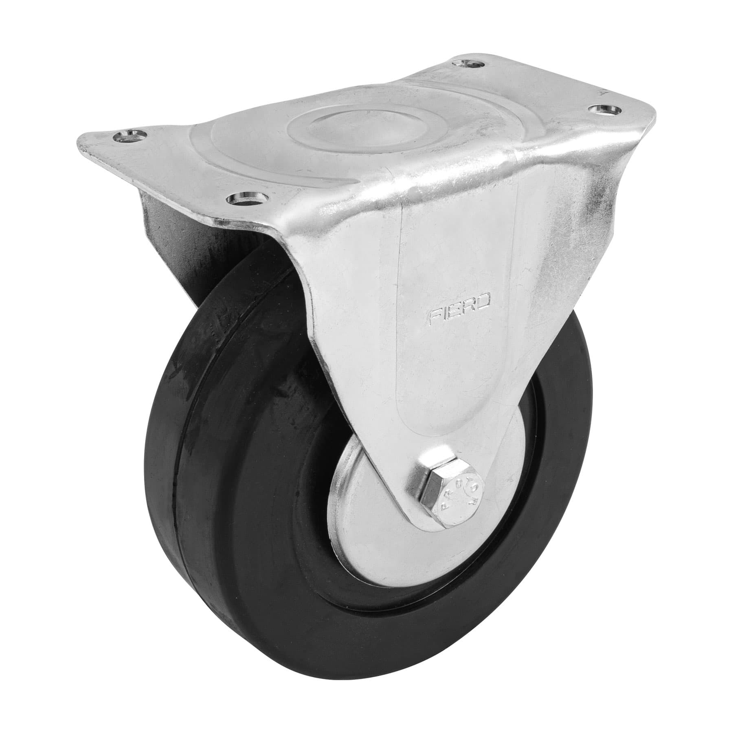 Rodaja hule placa fija 6" con balero