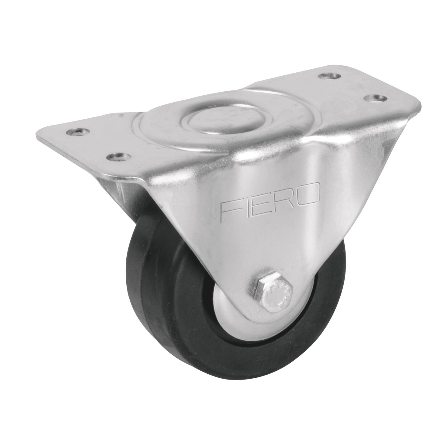 Rodaja hule placa fija 3" con balero