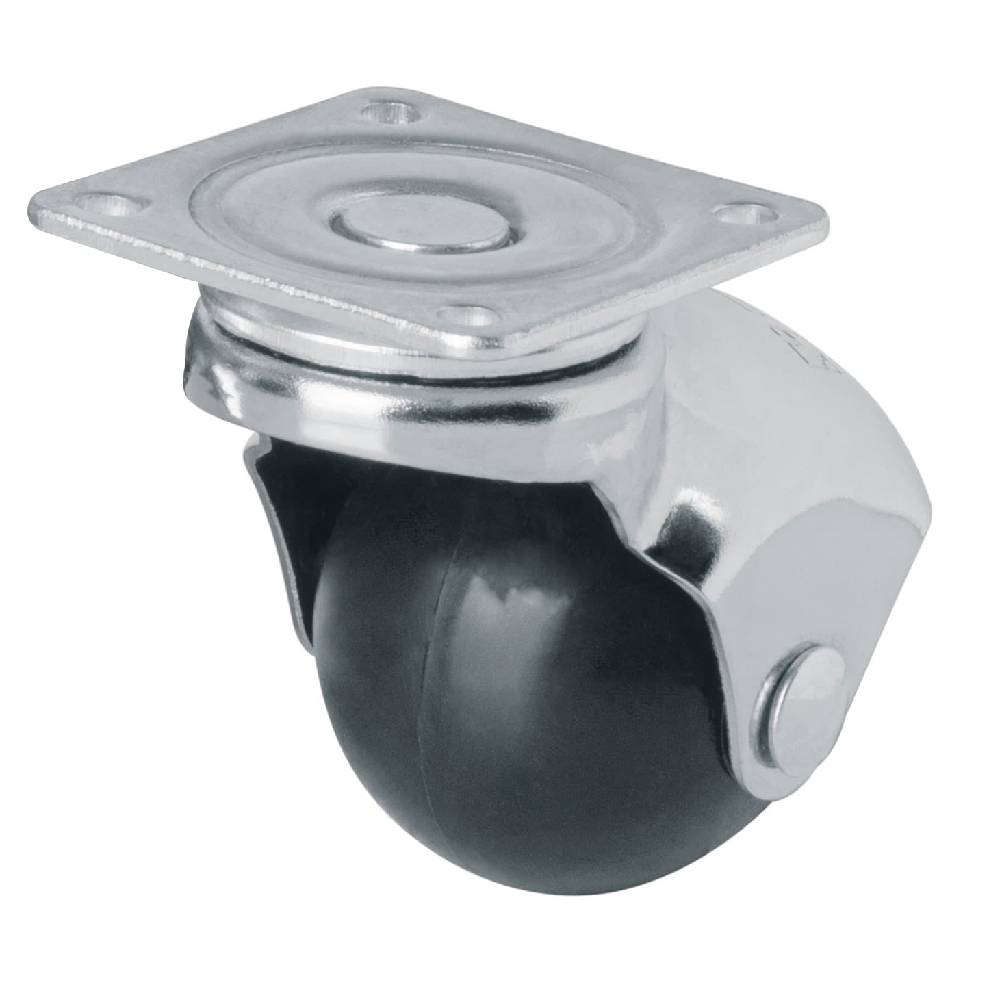 Rodaja esférica, 40 mm con placa