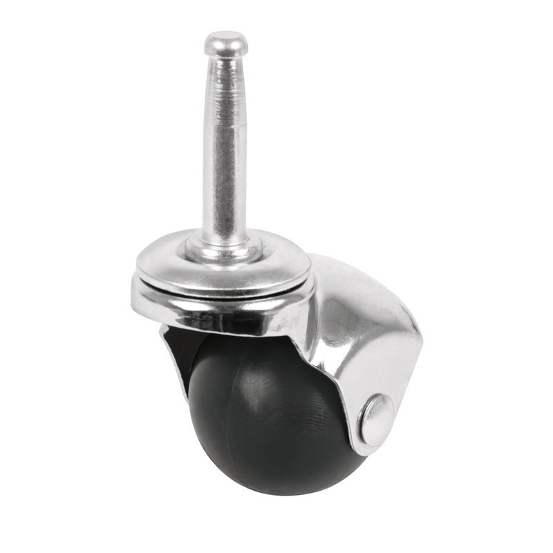 Rodaja esférica, 40 mm con espiga tipo socket