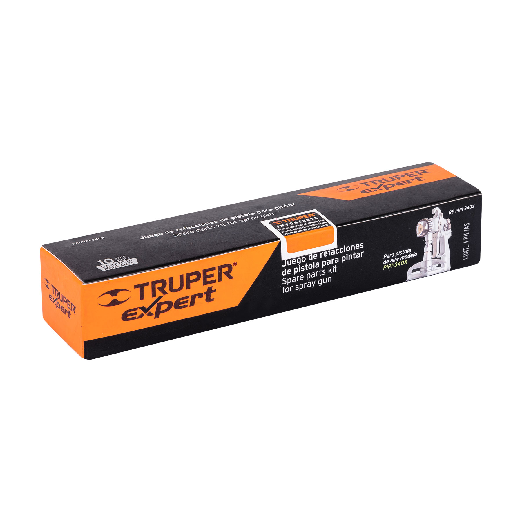 Repuestos de pistolas para pintar, PIPI-340X