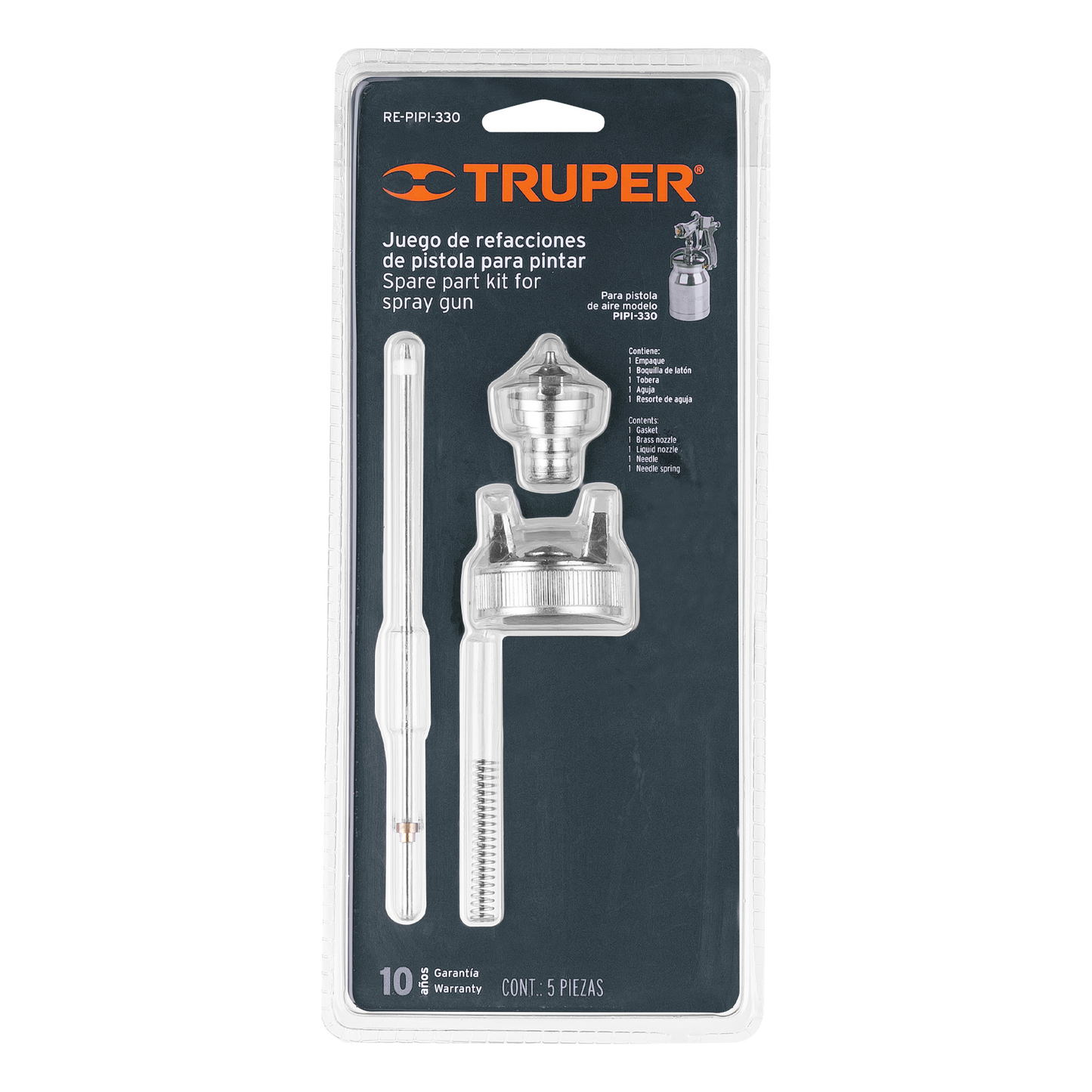 Repuestos de pistolas para pintar, PIPI-330