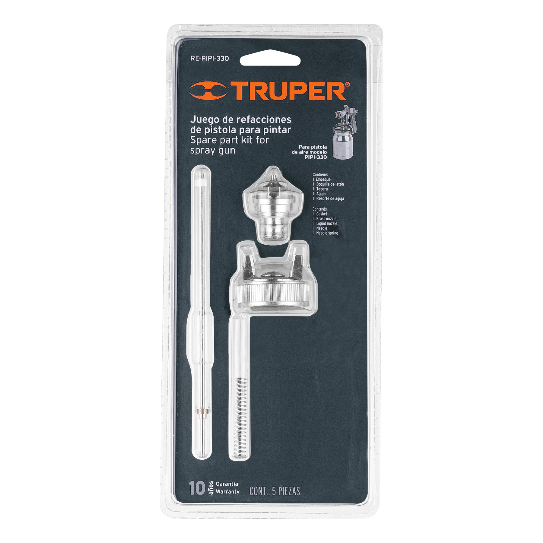 Repuestos de pistolas para pintar, PIPI-330